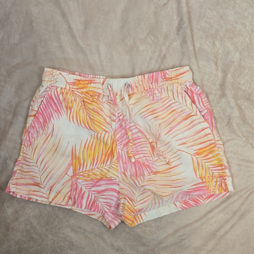 Tahari Linen Shorts